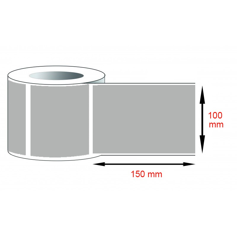 Decal Nhiệt 100x150mm - Giấy in mã vạch tem nhãn 100x150 mm (cuộn 50 mét), tem nhãn TMĐT100x150mm (cuộn 50m)