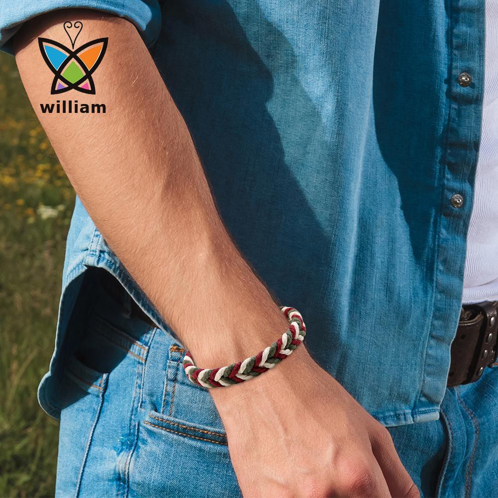 Vòng Tay Dây Bện Phong Cách Cổ Điển Boho Nhiều Màu Sắc | BigBuy360 - bigbuy360.vn