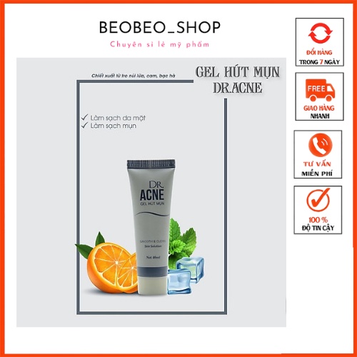 Gel Lột Mụn cám, Gel hút mụn Đầu Đen, loại bỏ bã nhờn Dr.Ance [CHÍNH HÃNG] | BigBuy360 - bigbuy360.vn