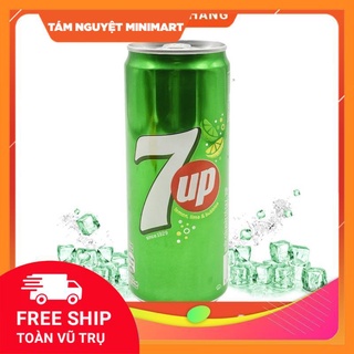 Lon 7up 330ml cực đã