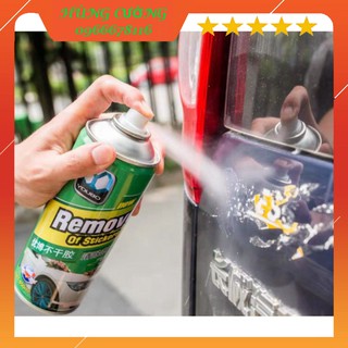 Chai xịt tẩy keo, sơn, băng dính, nhựa đường siêu sạch 450ml