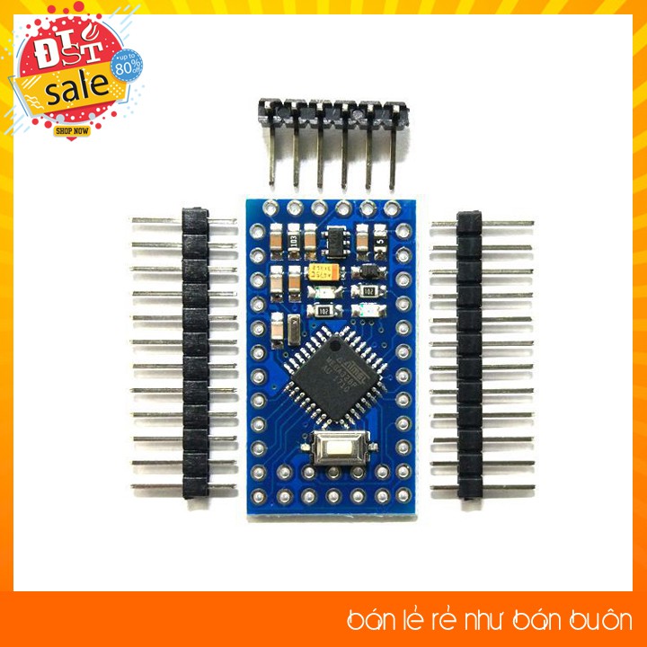 Arduino Pro Mini Bo phát triển 5V 16Mhz và 3V3/ 8Mhz