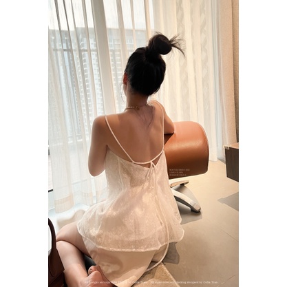 [COLIN CLOTHING] Áo 2 dây nữ suông ép ren nhẹ nhàng | BigBuy360 - bigbuy360.vn