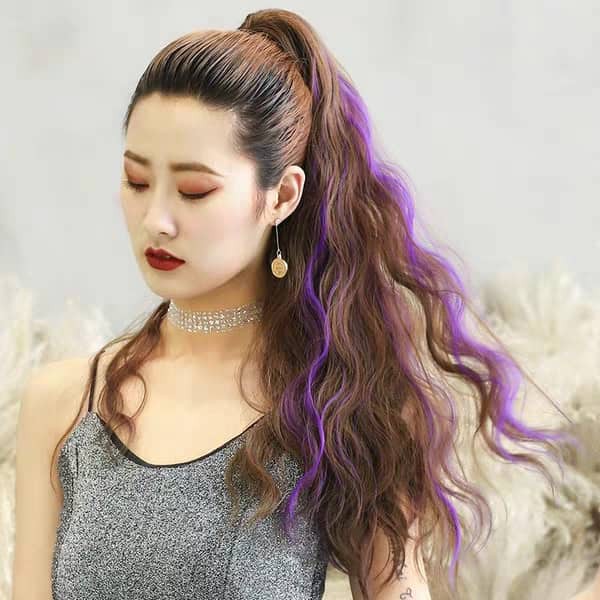 TÓC GIẢ CỘT✨FREESHIP ✨ MÃ GIẢM 10K  ✨ NGOẠM XÙ MÓC LIGHT