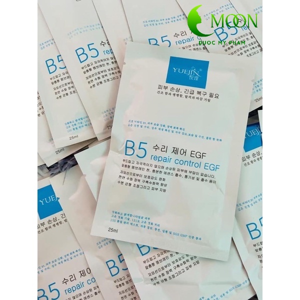 Mặt nạ phục hồi, cấp ẩm Yuejin B5 Repair Control EGF Mask và Mặt nạ trẻ hóa da, nâng cơ, giảm nếp nhăn Yuejin 24K GOLD