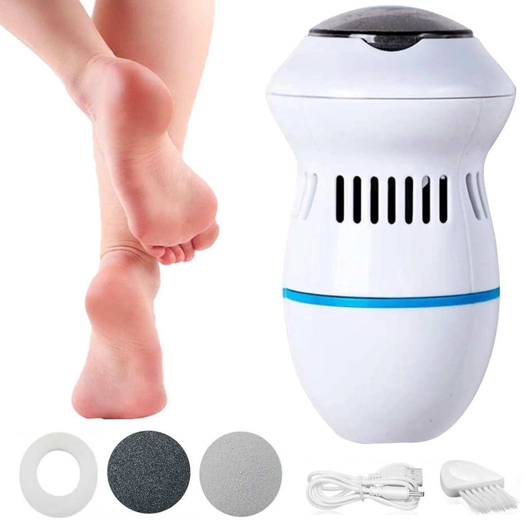 Máy Mài Chân Loại Bỏ Vết Chai Cứng Trên Bàn Chân Sạc Lại Được Tiện Lợi Dành Cho Da Bị Nứt Nẻ