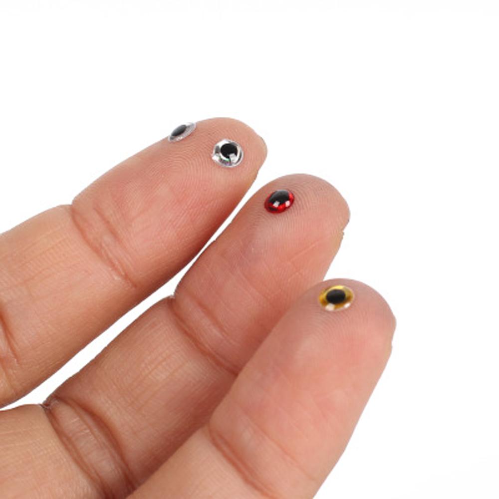 Danilo 100 Mắt Cá Giả 3mm 4mm 5mm 6mm Cho Câu Cá