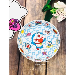 Dĩa tròn sâu lồng 20cm HelloKitty Doreamon