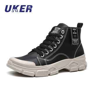 Giày Bốt Tổng Thể Nam Ding Boots Cao Cấp Phong Cách Anh Quốc Phiên Bản Hàn Quốc Giày Hợp Thời Trang Thoáng Khí Giữa Top Giày Bốt Nam Thu Đông Hợp Thời Trang Ngoài Trời