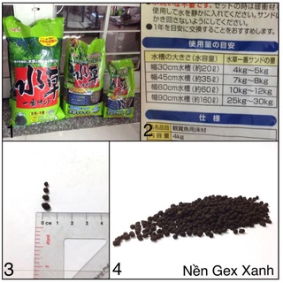 Phân nền GEX xanh.