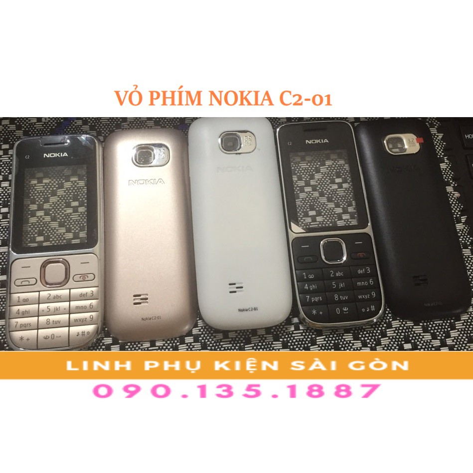 VỎ PHÍM NOKIA C2-01