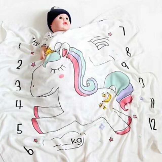 Chăn lụa cotton sợi tre 1m1*1m2 cho bé