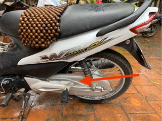Càng gắp xe Wave 100cc Anpha 2007-2016 (wave RS 100, S100)