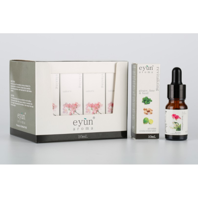 Tinh dầu nước hoa xông phòng Eyun nhiều mùi hương 10ml, dùng với máy khuếch tán tinh dầu &amp; đèn xông, làm nến thơm