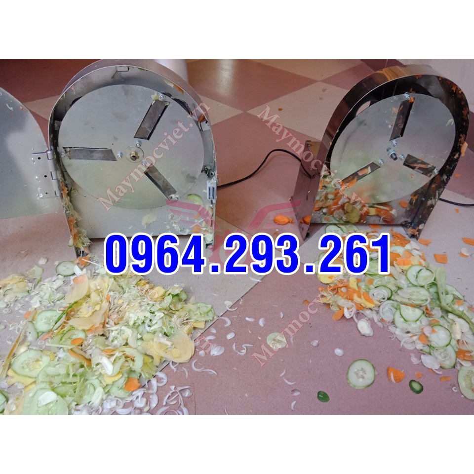 Máy thái lát gừng tươi quay tay THVM08