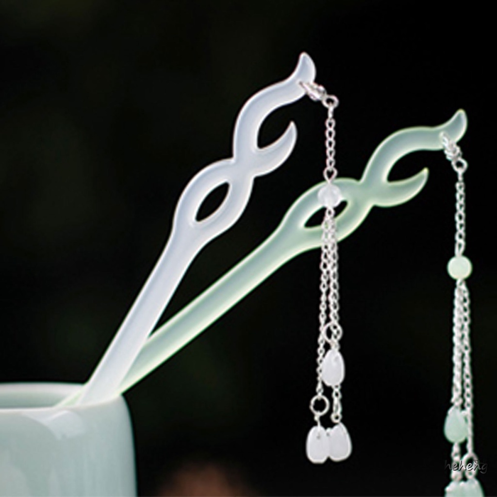 Trâm Cài Tóc Đính Tua Rua Phong Cách Trung Hoa