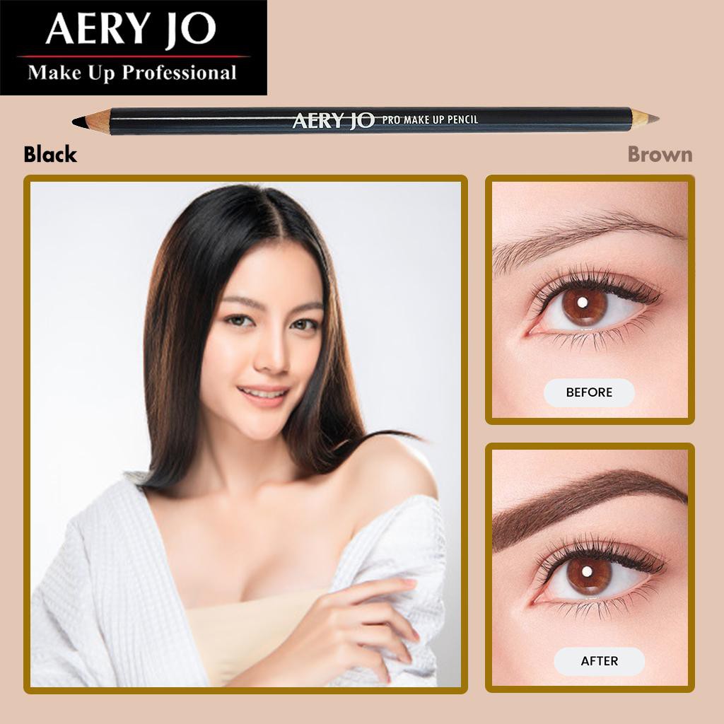 Chì Kẻ Mày Và Kẻ Viền Mắt Aery Jo Pro Make-Up Pencil