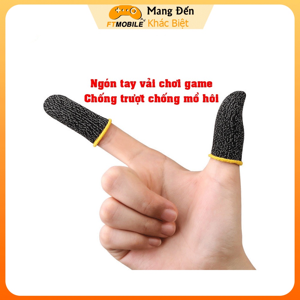 Ngón tay vải chơi game chống trượt chống mồ hôi - Siêu nhạy