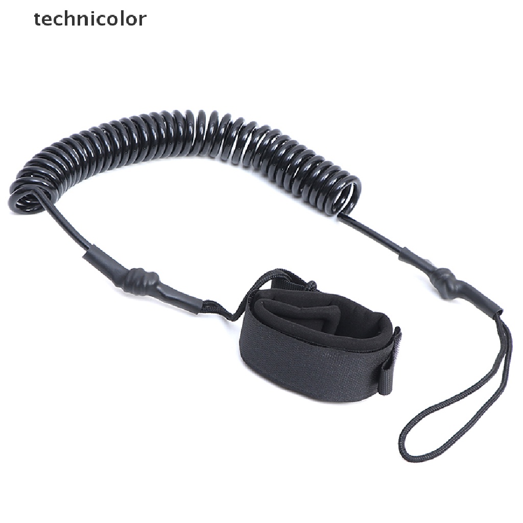 technicolor SUP Ankle leash for Water Sports Coil Leash Rope For Stand Up Paddle Boards A  TYG