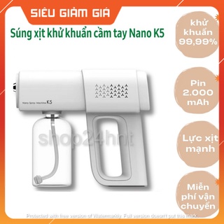 [35k] Máy xịt khử khuẩn K5, K5pro, khử khuẩn phòng trừ tay chân miệng