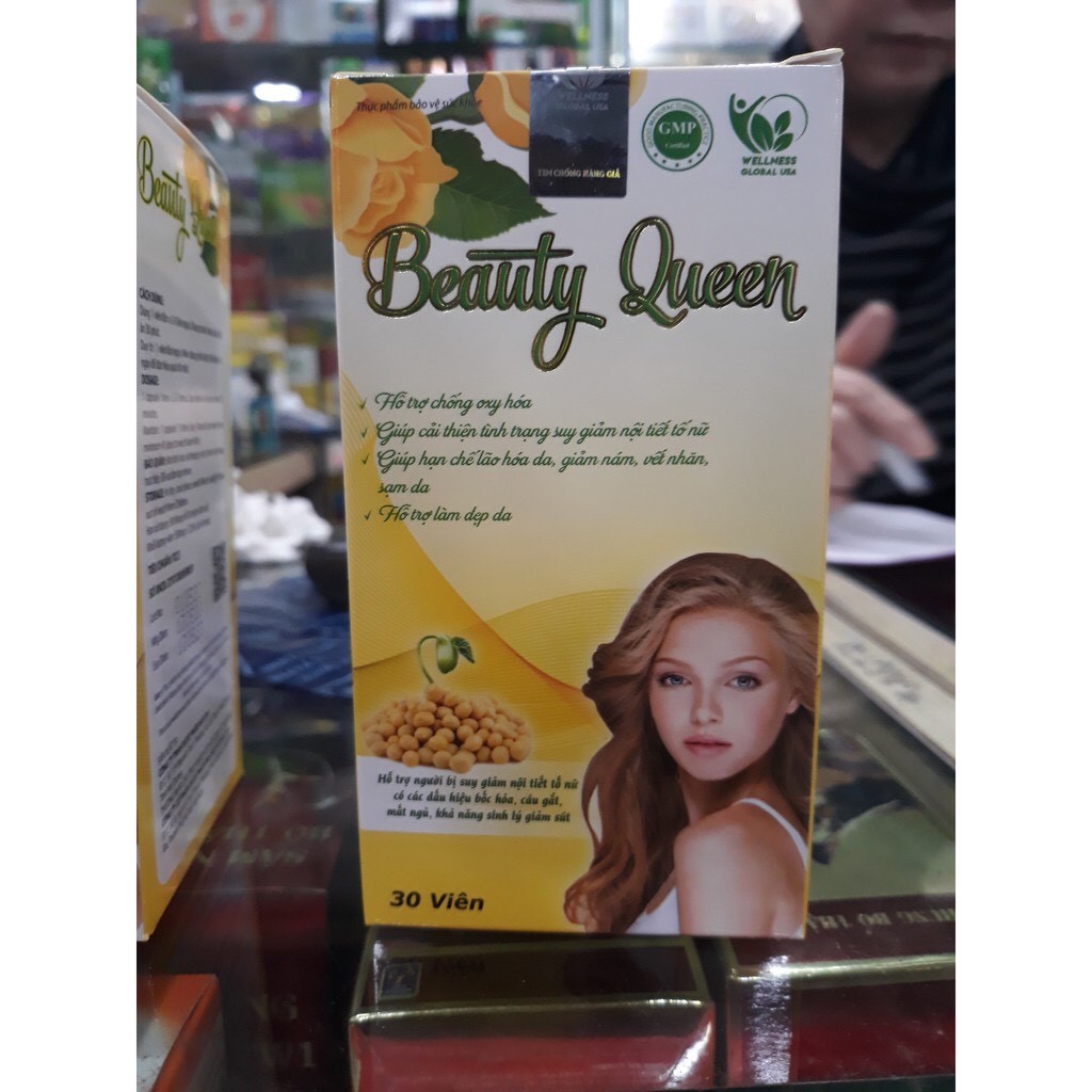 Viên uống Beauty Queen cải thiện nội tiết tố nữ ,giảm nám sạm tàn nhang (Lọ 30 viên) | BigBuy360 - bigbuy360.vn