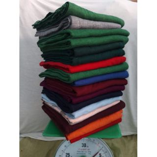 Vải cotton 2c và 400g cotton rêu sọc
