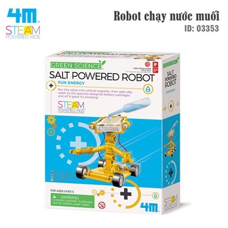 Đồ chơi khoa học robot chạy bằng nước muối M thumbnail