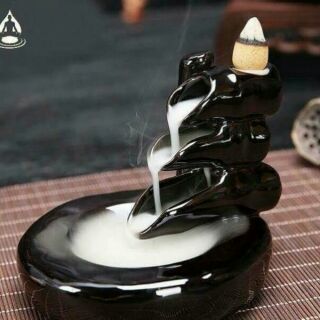 THÁC XÔNG KHÓI NHANG TRẦM + HỘP TRẦM