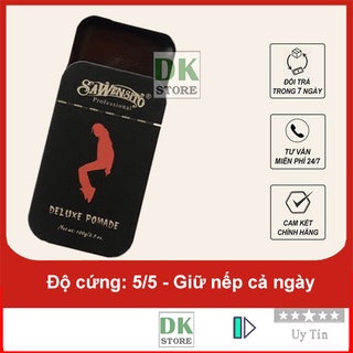 Sáp tạo kiểu tóc sawensito deiuxe pomade 100g - sáp vuốt tóc cao cấp dạng nắp trược, bỏ túi tiện dụng