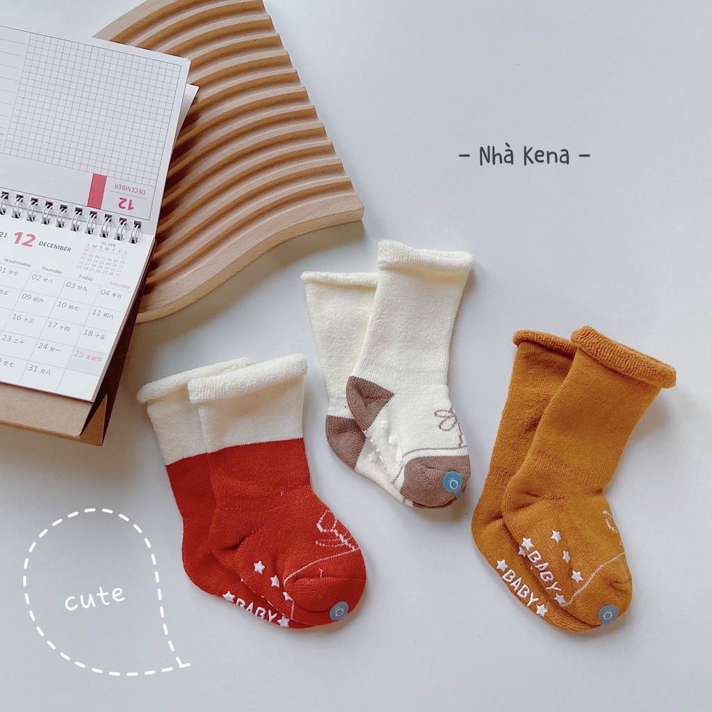 SET 3 ĐÔI TẤT DÀY XÙ ĐẠI HÀN