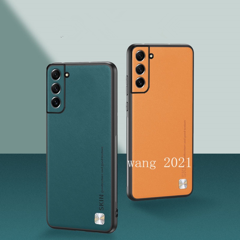 Ốp Điện Thoại Da Cứng Kiểu Doanh Nhân Chất Lượng Cao 2022 Cho Samsung Galaxy S22 S21 FE 5G + Ultra 5G