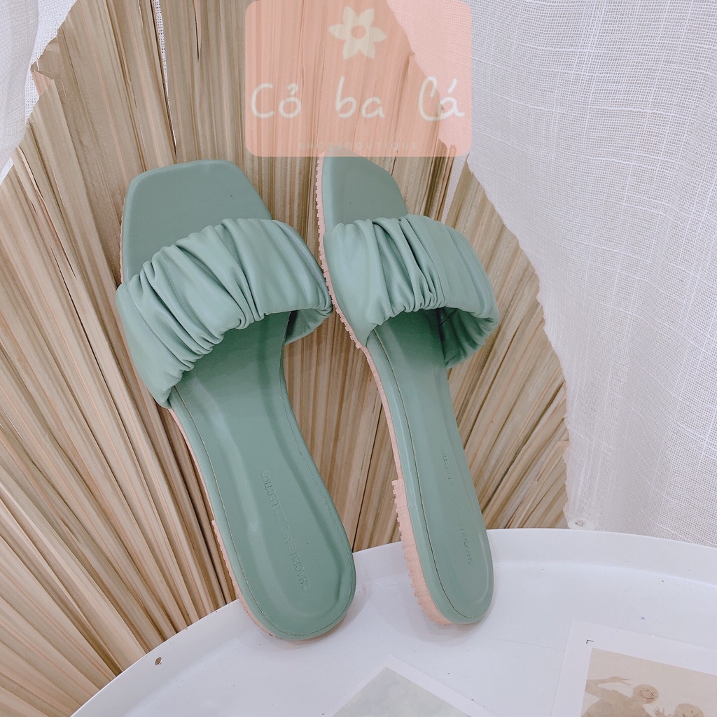 DÉP NỮ THỜI TRANG COBALA SHOES - DÉP ĐẾ BỆT CAO CẤP - DÉP LÊ NỮ - DÉP QUAI NGANG NHÚN CAO CẤP D20057400