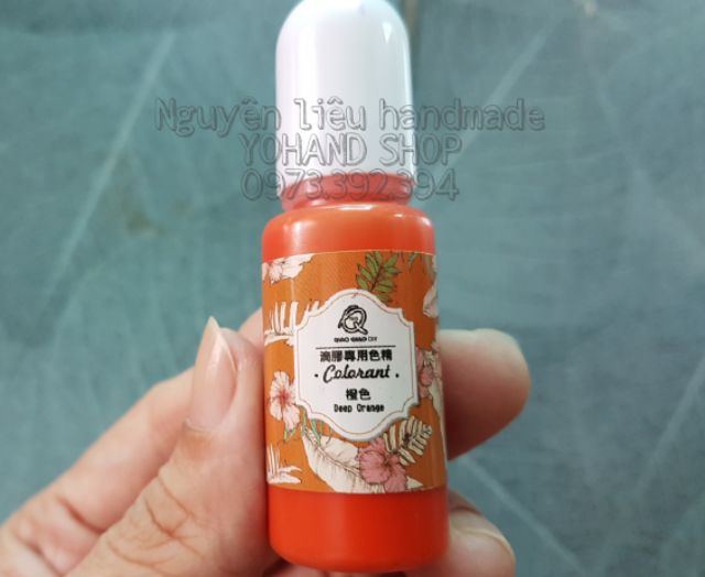 Màu UV  17gram - Kéo hình qua trái để xem mẫu thành phẩm