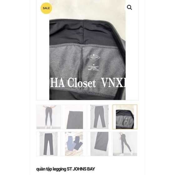 Quần Legging Jonh's Bay Xuất Mỹ Xịn