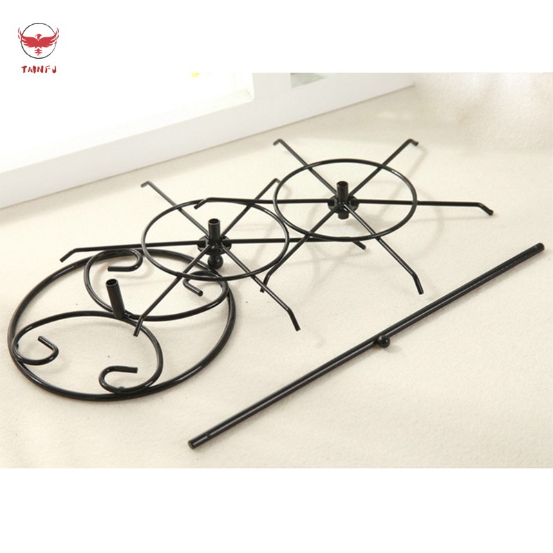 Giá Treo Đồ Trang Sức Hai Tầng Bằng Kim Loại