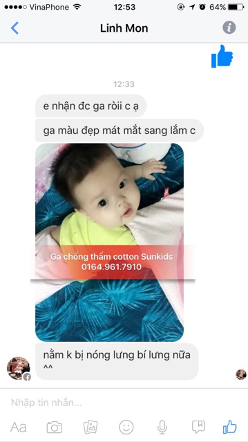 Ga chống thấm cotton lụa SK78