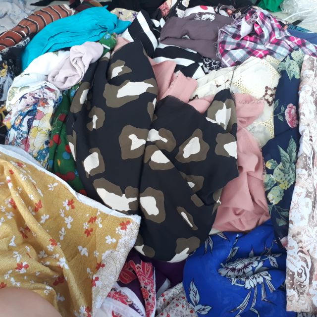 vải cotton xuất dư