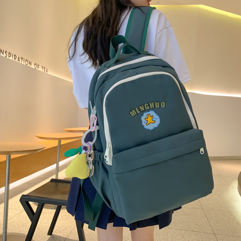 Balo đi học Prettyzys Hàn Quốc sức chứa lớn 14 inch cho cô gái tuổi teen 2022