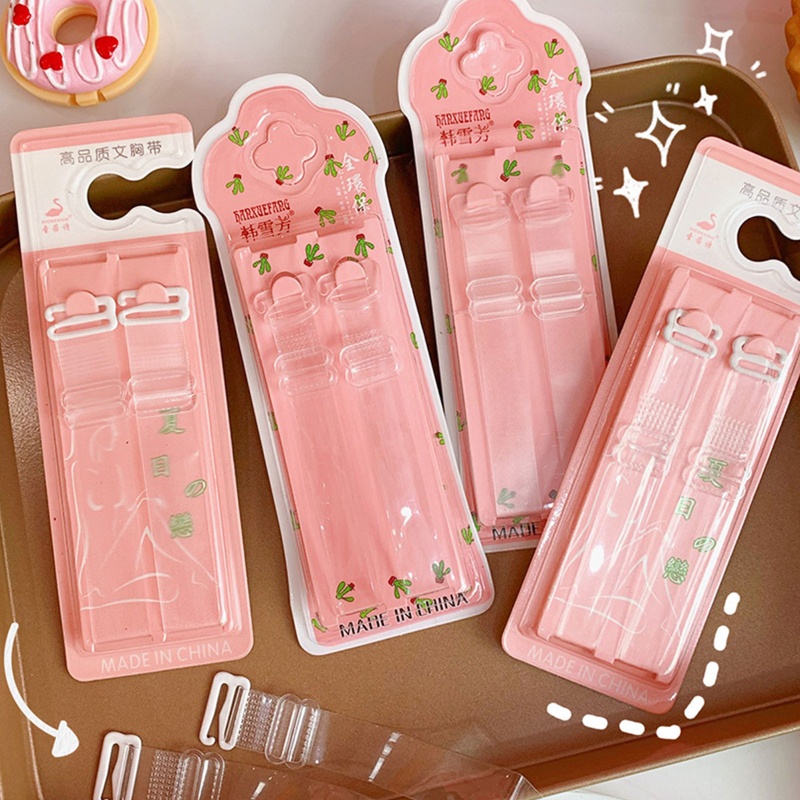 2 Dây áo ngực trong suốt có thể điều chỉnh tiện lợi