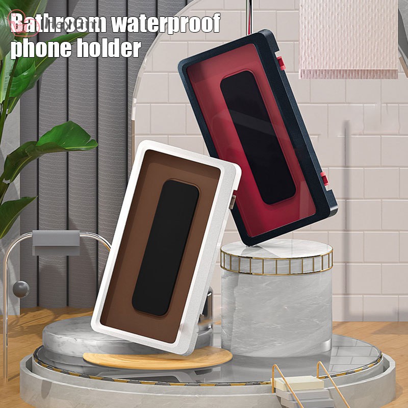 Bao đựng điện thoại di động chống thấm nước trong phòng tắm có thể chạm vào màn hình giải phóng bàn tay của bạn