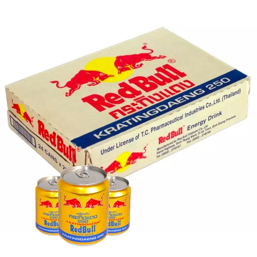 Bò Húc Thái RedBull thùng 24 lon x 250ml