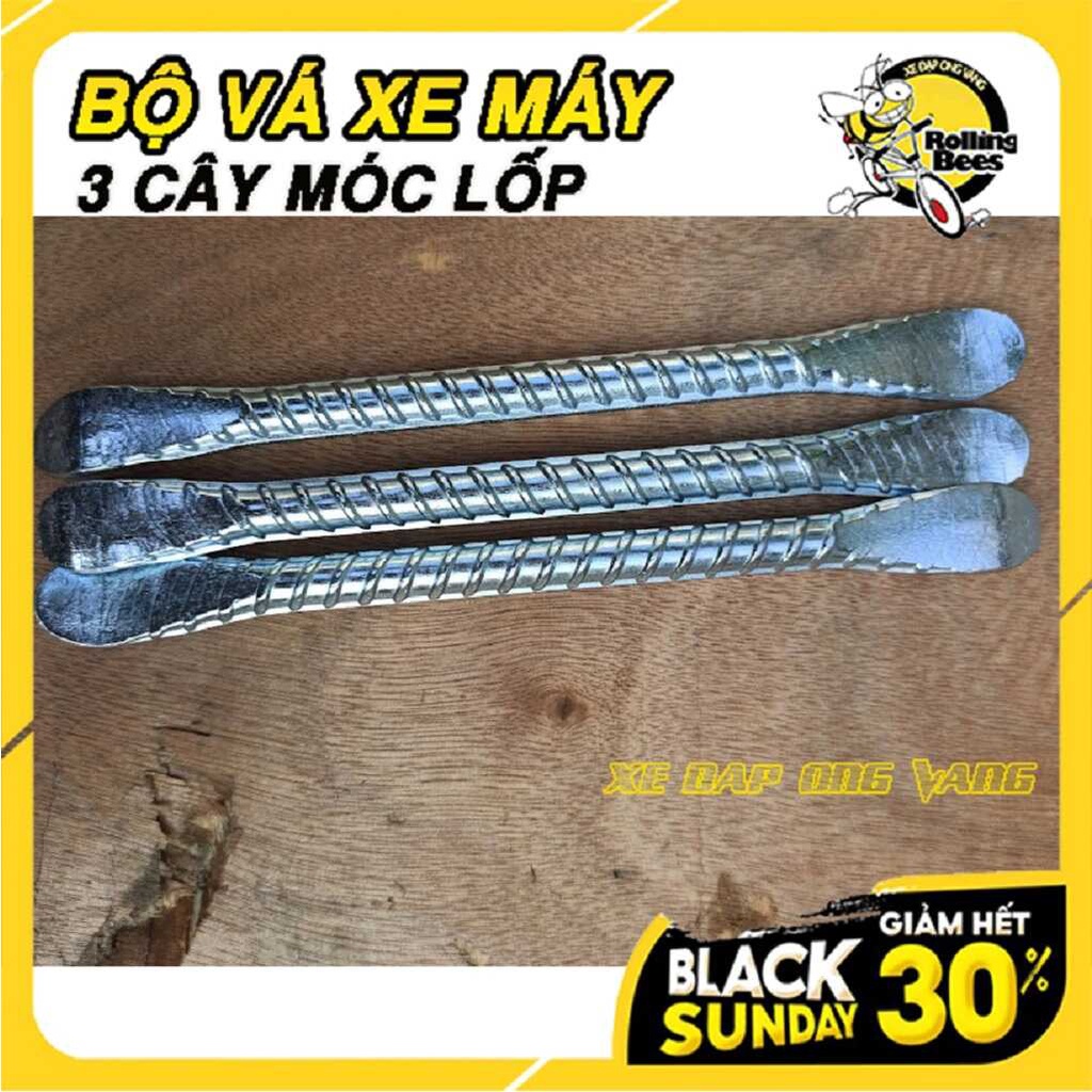 Bộ Vá Xe Máy Kèm Bơm Tay Mini siêu nhỏ Tiện dụng Mang Theo Xe