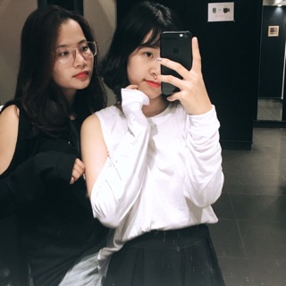 Áo khoét vai trơn