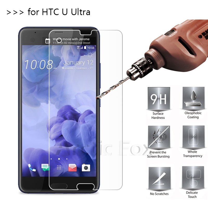 HTC U Ultra, ốp kính trong suốt