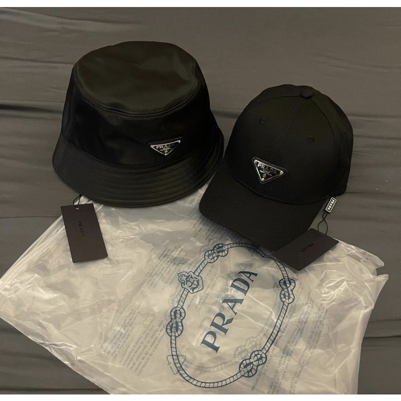 CÓ SẴN Nón .Prada. 1:1 bucket hat mũ lưỡi trai