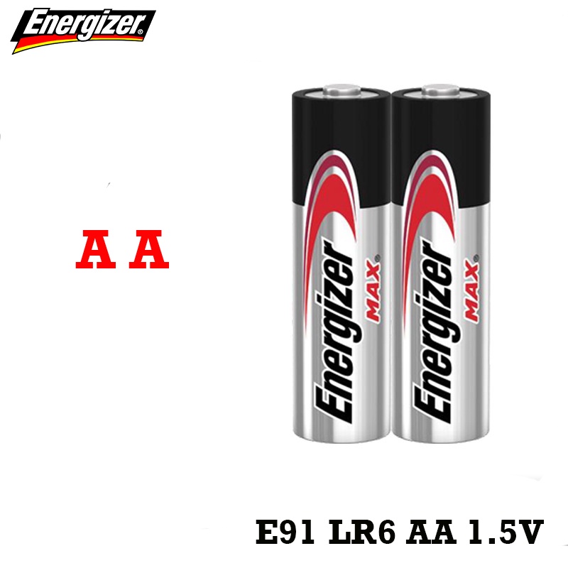 Vỉ 2 viên Pin AA và pin AAA Energizer siêu bền HSD 10 năm pin E91 LR6 AA pin E92 LR03 AAA chính hãng