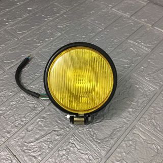 Đèn Pha Rebel Vàng (2 tim)  - Đèn Pha Cafe Racer.