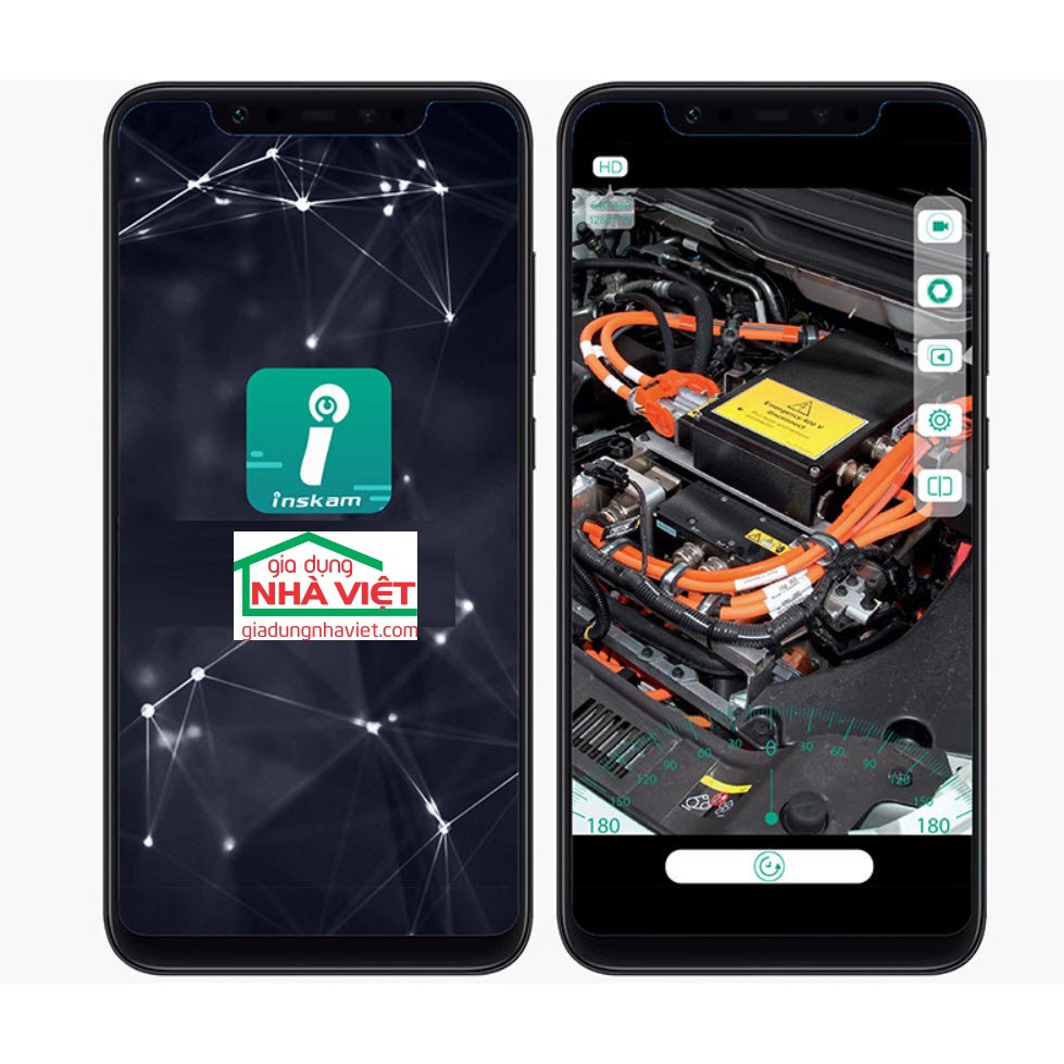 Camera nội soi đầu dò 5.5mm FullHD WiFi Inskam 109