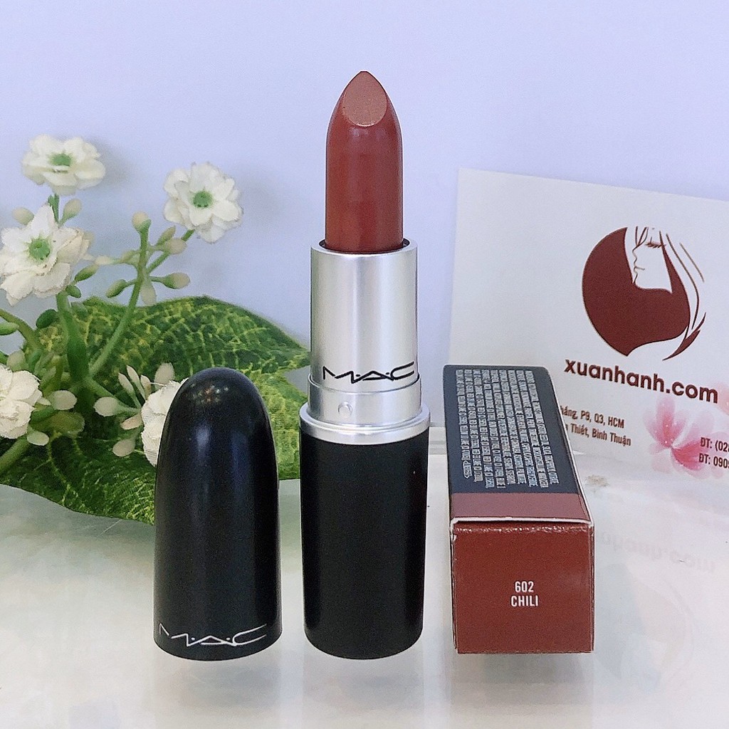 Son Mac Retro Matte Lipstick son lì, bám màu tốt, tone màu HOT TREND