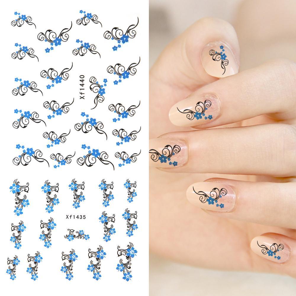 Set 50 Miếng Dán Họa Tiết Hoa Và Động Vật 3D Độc Đáo Dùng Trang Trí